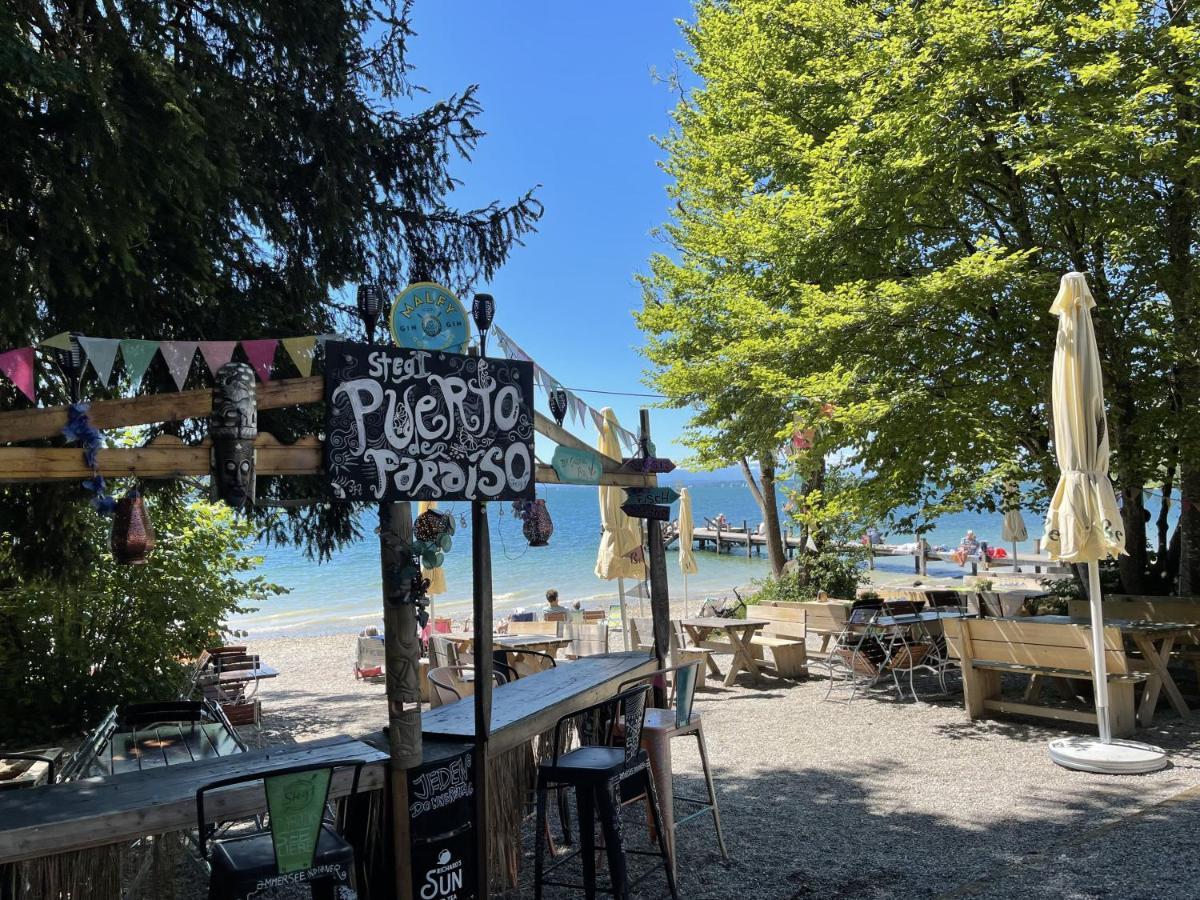 Casa Verde: Kueche, Tv, Nespresso, Im Gruenen Starnberg Kültér fotó